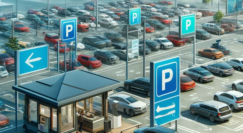 parking flotte voitures
